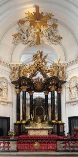 St. Salvator Cathedral in Fulda, officially High Cathedral of Fulda or Fulda Cathedral, interior