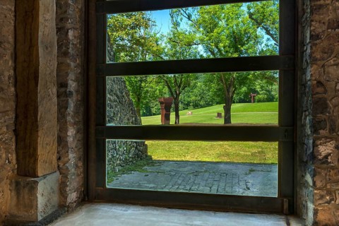 The Chillida Leku open-air museum in Hernani near San Sebastian, Basque Country, Spain