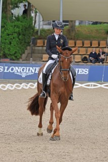 Para-dressage riding, Anna-Lena Niehues, Grade IV, Balve, North Rhine-Westphalia, Germany