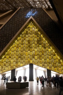 Entrance Hall, Grand Egyptian Museum, GEM, Giza, Cairo, Egypt