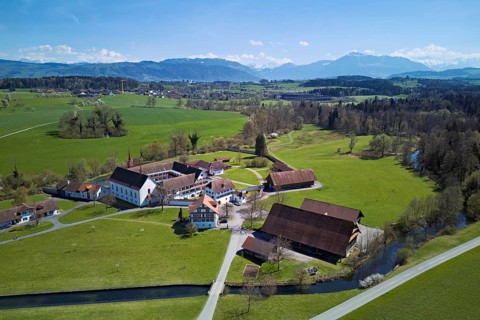 Frauenthal Cistercian Abbey, oldest in Switzerland, Hagendorn, Canton of Zug, Switzerland