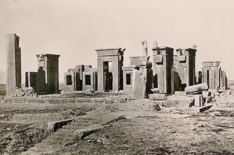 Persia, Palace of Tachara, Persepolis, begun by Darius, ended by Xerxes, high culture, Persian