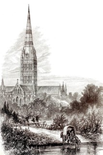 Salisbury Cathedral, The Cathedral Church of St Mary, St. Mary's Cathedral, County of Wiltshire,