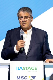 Sigmar Gabriel, Chairman of the Atlantik-Brücke and former Vice-Chancellor, at the SACEUR