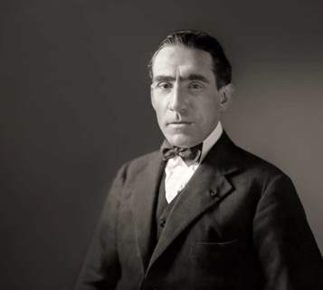 Portrait of Louis Renault, 1877 – 1944, French industrialist, a pioneer of the automobile industry,