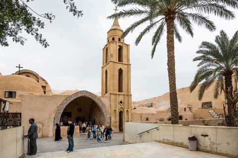 Coptic Orthodox Monastery, St. Pishoi Monastery, Bishoi Monastery, Wadi Natrun, Wadi el-Natrun, Al
