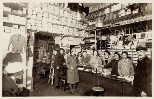 Shop counter, warehouse, clothing, accessories, laundry shop, shop, profession, twenties,