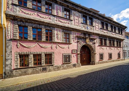 Klopstockhaus, Friedrich Gottlieb Klopstock, baroque, decorative façade, patrician, patrician