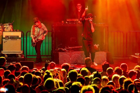 Rob Garza and Cougar Ptah, Thievery Corporation, music group, USA, 30TH ANNIVERSARY TOUR, live, 02