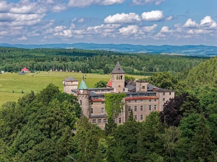 Waldstein Castle, Zamek Lesna Skala, near Szczytna, German Rückers, in the Heuscheuergebirge