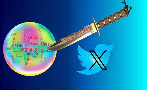 Symbolic image, ethics, ethos, moral values according to Imanuel Kant, Silicon Valley tech