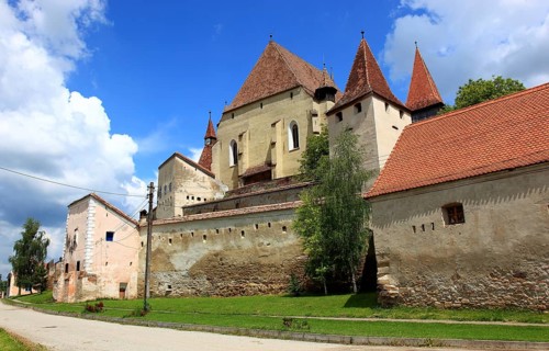 Romania, the fortified church of Biertan, German Birthälm, municipality in the district of Sibiu in