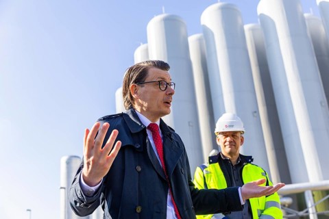 Innovationskraftwerk Dresden-Reick SachsenEnergy Board Member Dr. Axel Cunow, Dresden, Saxony,