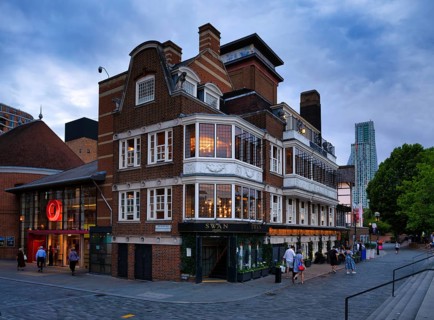 Pub in the Shakespeare Globe Theatre, Southwark, London, England, Great Britain, Great Britain