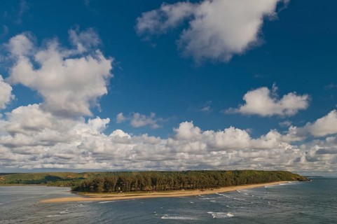 Northernmost beach area of Goa, Terekol, Goa, South India, India