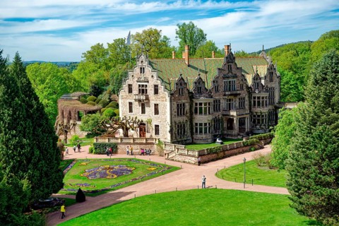 Altenstein Palace and Palace Park, residential castle, Dukes of Meiningen, summer residence,