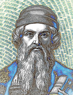 Johannes Gensfleisch zur Laden zum Gutenberg, ca 1400, 1468, inventor of printing with movable
