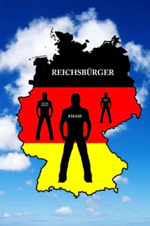 Reichsbürger, skinhead, skinheads, Nazi, Nazis, right, rights, clock, 5 to 12, Germany, national