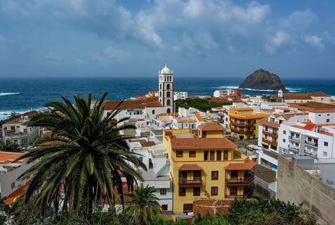 Garachico, Santa Cruz, Tenerife, Canary Islands, Spain - Garachico is a small, tranquil,