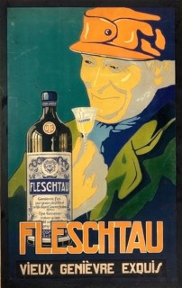 Advertising poster, beverage advertisement, advertising poster from the years 1928—1930 for the