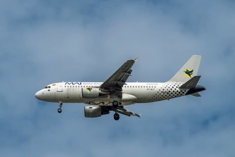 Airplane Myanmar Airways International Airbus A319-100, XY-ALY, Bangkok, Thailand