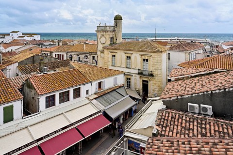 Former Town Hall Hôtel de Ville, Saintes-Maries-de-la-Mer, Camargue, Southern France, France