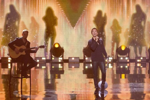 Julio Iglesias Jr. at the Beatrice Egli Show in Studio Berlin Adlershof on 08.04.2025. The