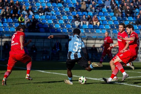 Football 3rd division, season 2024/25, matchday 22: Waldhof Mannheim vs SC Verl. Picture: Kennedy