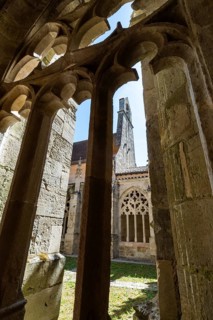 Villefranche de Rouergue. City of Art and History. The Chartreuse Saint Sauveur. The small cloister