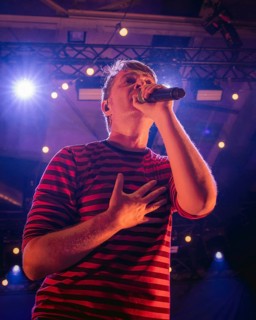 Sebastian Madsen, singer of Madsen live on Heute Nacht! 20th anniversary album debut tour in
