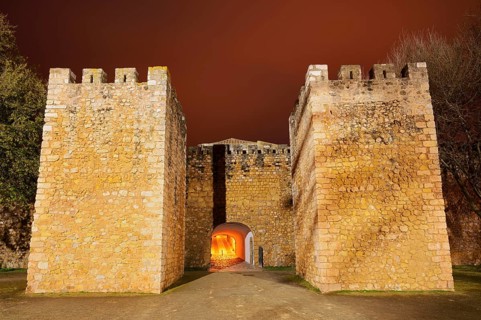 Governors' Castle at Dawn, Castelo dos Governadores, Lagos, Algarve, Portugal