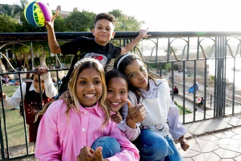 Young people, Aswan, Upper Egypt, Egypt
