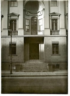 Berlin, Behrenstraße 66, Baroque building, built in 1786, or built in 1792 as a private house,