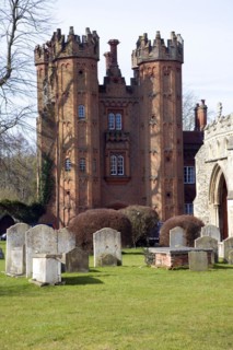 Deanery Tower, Hadleigh, Suffolk, England, UK originally the gatehouse now all that remains of a