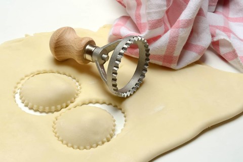 Dough and ravioli cutter, cookie cutter