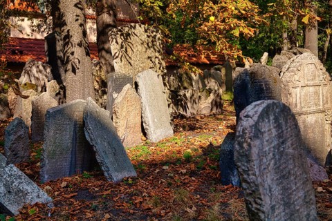 Old Jewish Cemetery, Prague, Czech Republic