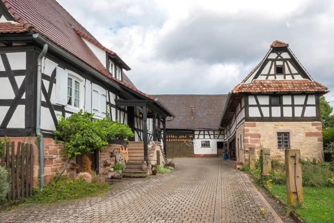 Farmhouse in Seebach, Département Bas-Rhin, Alsace, France