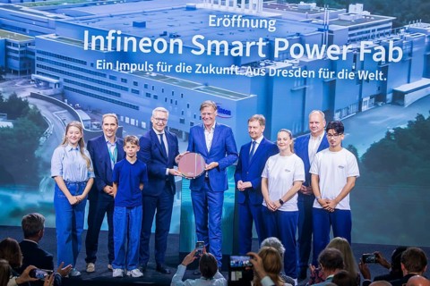 Infineon Smart Power FAB opened in Dresden. Federal Minister for Digital and State Modernization,