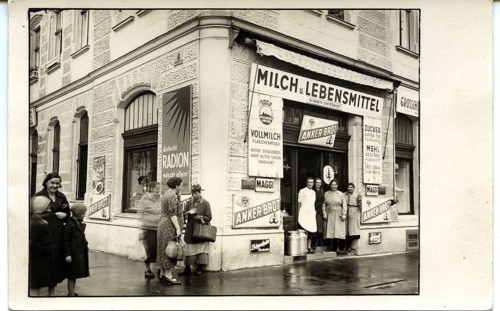 Vienna, 2nd district, Engerthstr. 229, Austria, shop, advertising, signs, anchor bread, A grocery