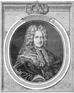 Frederick I, 1657 - 1713, the first King in Prussia, as Frederick III Elector of Brandenburg