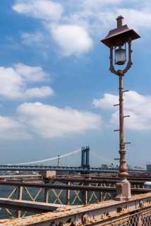 Brooklyn Bridge, Manhattan Bridge, historic, history, construction, architecture, New York City,