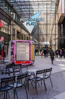 Shopping arcades at Potsdamer Platz, Berlin, Germany
