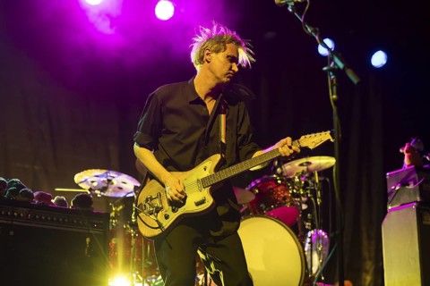 Dirk von Lowtzow, singer and guitarist of Tocotronic live on Golden Years Tour 2025 in Berlin's