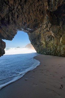 Adraga beach, Rock formation, Colares, Sintra-Cascais Natural Park, Portugal