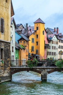 City of Annecy, Departement Haute-Savoie, region Auvergne-Rhône-Alpes, France