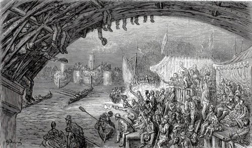 Boat Race, the famous rowing regatta between Oxford and Cambridge universities on the Thames in