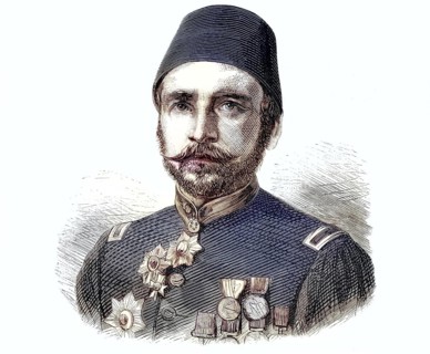 Mehmed Ali Pascha, born in 1827 as Ludwig Carl Friedrich Detroit, Ottoman general and field marshal