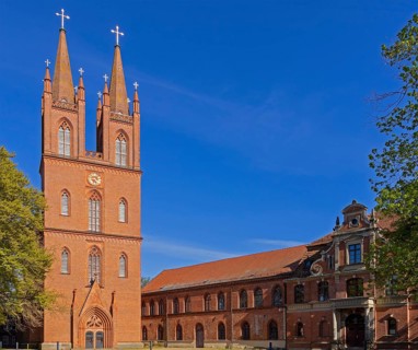 Church, Dobbertin Abbey, Goldberg, Mecklenburg-Western Pomerania, Germany