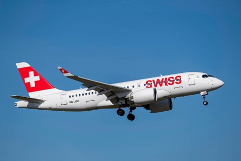 Aircraft Swiss, HB-JBC, Bombardier A220-100