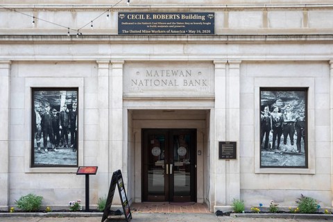Matewan, West Virginia - The West Virginia Mine Wars Museum tells the story of the violent
